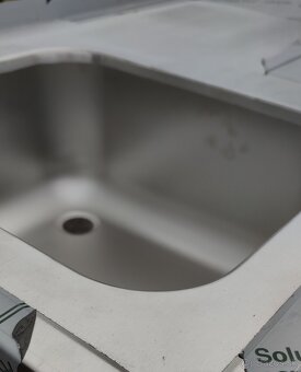 Umývacie a rozprávkové stoly, nerezový gastro stôl - 5