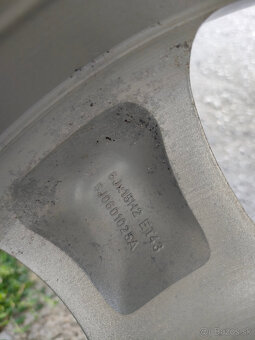 Originál alu disky+pneu Škoda Fábia 6Jx15, 5x100 ET43 - 5
