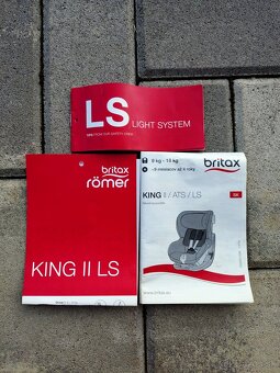 Autosedačka Britax Romer autosedačka King II LS (9-18 kg) - 5