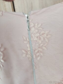 Spoločenské marhulove šaty L/xl - 5