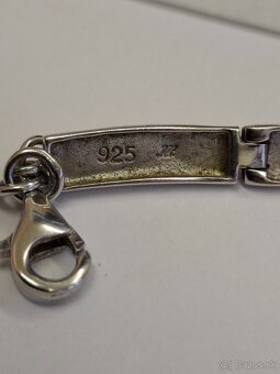 Strieborný set - náramok a náhrdelník - 5