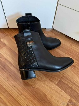 ETIMEĒ dámske kožené čižmy - 5