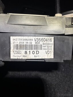 Budíky Octavia 2 pred fl a po fl - 5