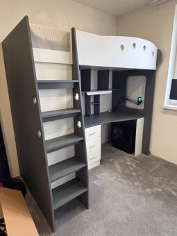 Detská posteľ - skriňa stolík - 5