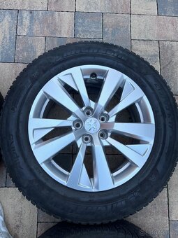 Orig. hliníkové disky Peugeot R17, 5x108 - 5