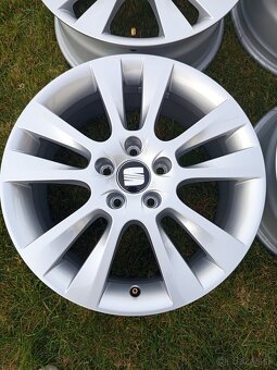 Alu Disky Seat R17 5x112 Et39 7J Škoda Audi Volkswagen - 5