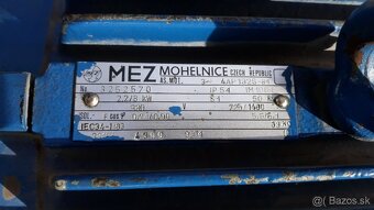 Predám dvojrýchlostný elektromotor 2,2/3kW 380V - 5