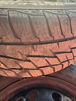 R15 zimná sada ŠKODA FABIA rozteč 5x100 195/55R15 - 5