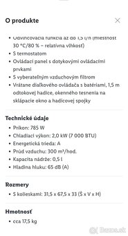 Klimatizácia Silvercrest 7000BTU - 5