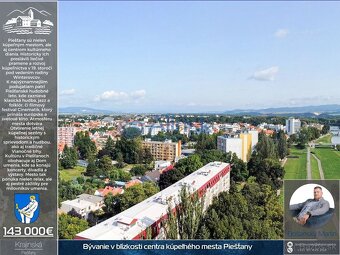 Bývanie v blízkosti centra kúpeľného mesta Piešťany - 5