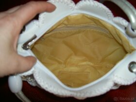 Predam set  kabelka+ balerinky...strieborne - 5