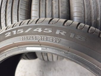 215/45 r18 letné pneumatiky Pirelli - 5