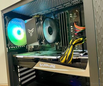 Herný PC- R5 3600,RX 5700XT 8G,32GB RAM,480GB SSD,2x500GB - 5