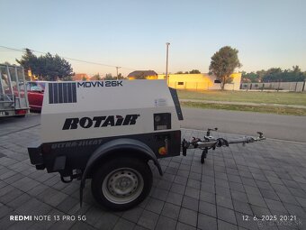 Mobilný kompresor Rotair MDVN26 - 5