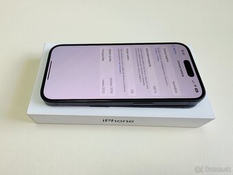 APPLE IPHONE 16 128GB BLACK TOP STAV,ZDRAVIE BATERKY 100% - 5