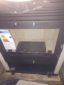 Samostatne stojace krbové kachle Rubin 13 kW béžová Eco - 5
