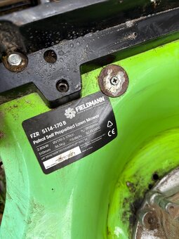 Kosačka fieldman fzr 5114-170b s pohonom na ND - 5
