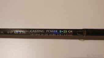 Privlacový prút AWA - SHIMA 2,7M 8-25G - 5