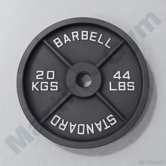 Zvýhodnený set - kotúče + tyč + objímky - 5