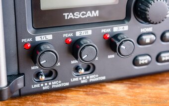 Tascam DR-60D digitálny rekordér - 5