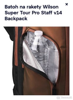 Batoh na rakety Wilson SUPER TOUR PRO STAFF w14 backpack - 5