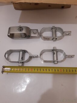 Napinák zn veľký 12cm na pletivo - 5