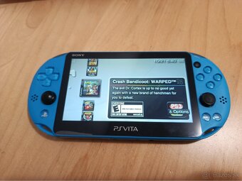 Predám PS VITA 2000 Aqua blue + 128 GB SD2VITA + 60 hier - 5