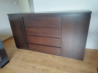Obývacia stena dub wenge - 5