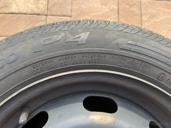 Plechové kolesá 185/65 R15 2x Pirelli 2x Michelin - 5