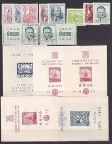 ČSR II - známky z rokov 1945 - 1949 - 5