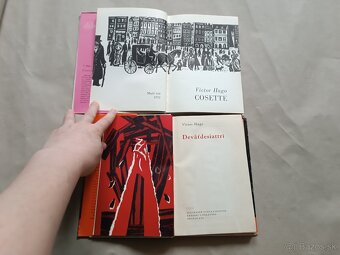 5x Victor Hugo: Cosette,93, Človek ktorý sa smeje a ine - 5