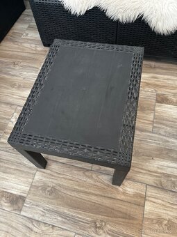 Terasove sedenie umely ratan s uloznym boxom - 5