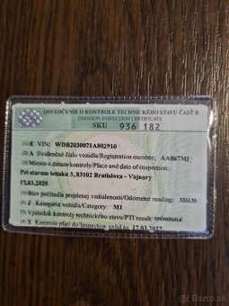 Predám Mercedes-Benz c200 cdi (automatická prevodovka)v 2005 - 5