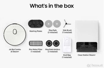 NOVÝ, nepoužitý Samsung Bespoke Jet Bot Combo+ - 5