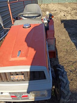 Malotraktor YANMAR F145 (4x4) + rotavátor - 5