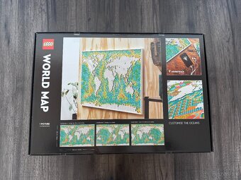 Predám Lego 31203 Mapa sveta, krabica + manuály - 5