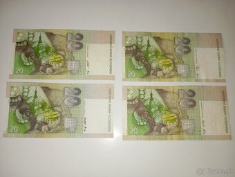 BANKOVKY 20 SVK 1993-2008, RŮZNÉ EMISE - 5