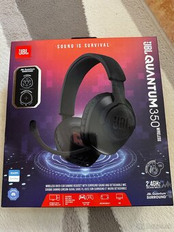 Herne slúchadlá JBL Quantum 350 Wireless - 5