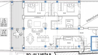Luxus v CENTRE MESTA, 4 izb. byt o výmere 171 m2 s terasou - 5