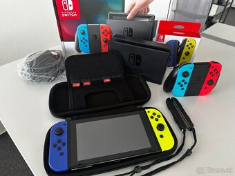 PREDÁM Nintendo Switch OLED - komplet príslušenstvo TOP STAV - 5