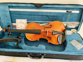 Predám husle, 4/4 husle: "Violin Vivaldi 17”,model Stradiva - 5