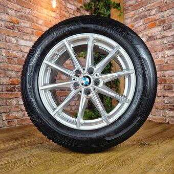 TOP R17 5x112 orig. BMW 4 Grand Coupe + 5 + zimné 225/55R17 - 5