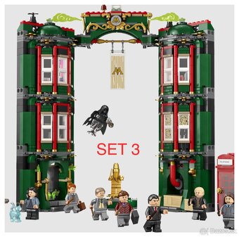 Harry Potter stavebnice 1 + figúrky - typ lego - nové - 5
