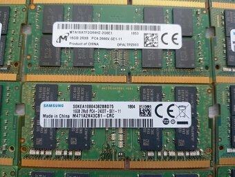 predám pamäte pre notebooky , (sodimm) 16gb DDR4 - 5
