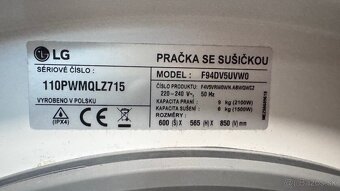 Práčka so sušičkou LG - 5