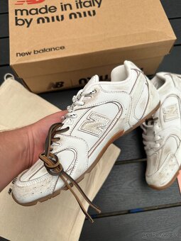 Miu Miu x New Balance Leather tenisky - 5