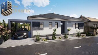 EXKLUZÍVNA NOVOSTAVBA V OBCI CHRABRANY – 4 IZBY, 600 m² POZE - 5