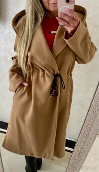 Damsky kabatik camel - 5