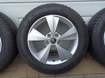 Originálna zimná sada Škoda, VW, Seat 5x112 R16 ET46 - 5