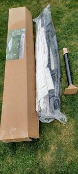 Slnečník biely 3m - 5